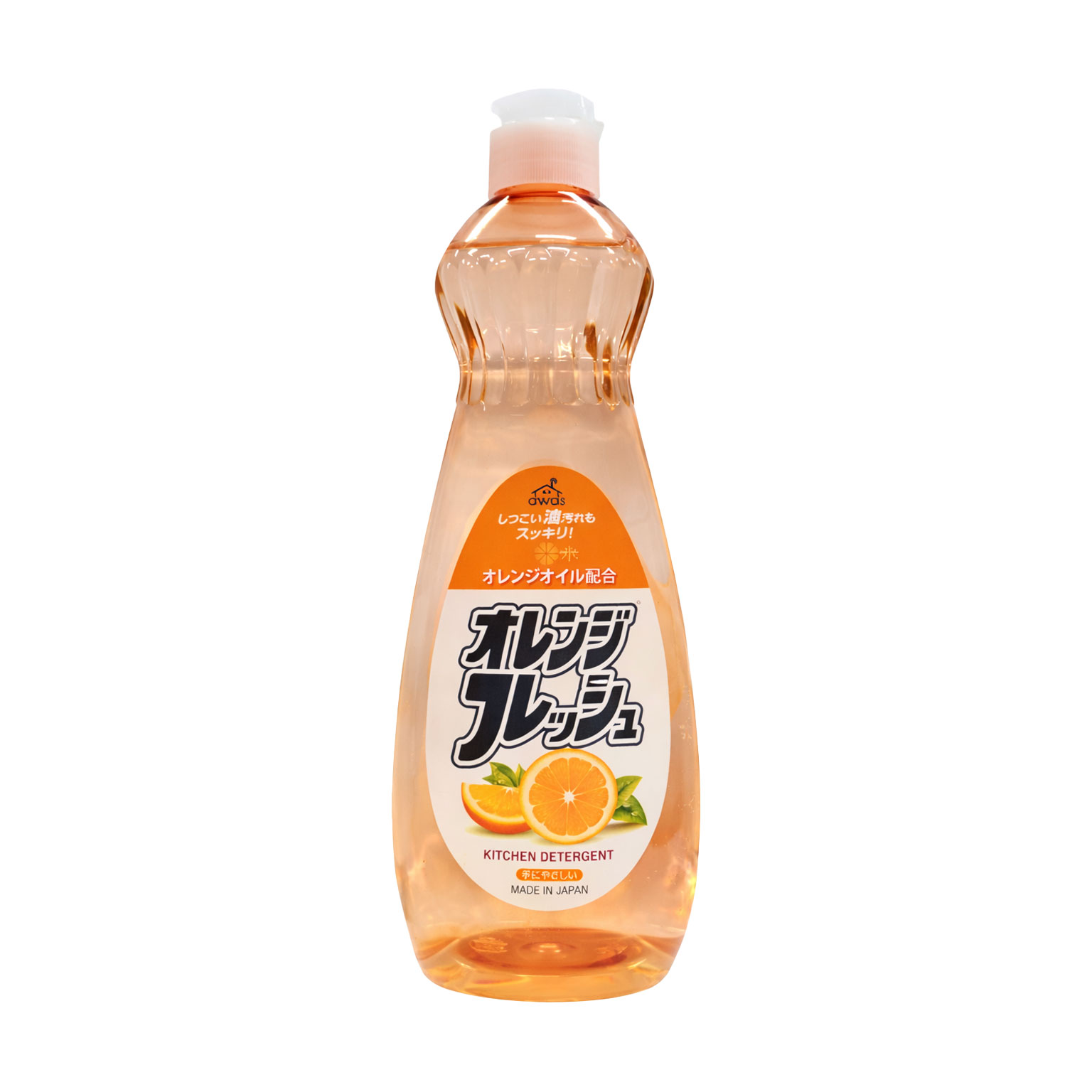 Засіб для миття посуду Rocket Soap Kitchen Detergent з апельсиновою олією, 600 мл